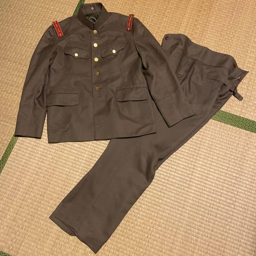 未使用 大日本帝国陸軍 IJA 将校 軍服 昭五式軍衣 大尉 長袴 衣装 軍装 IJA 大日本帝国陸軍 昭五式軍衣 大尉 長袴 将校 軍服 昭5